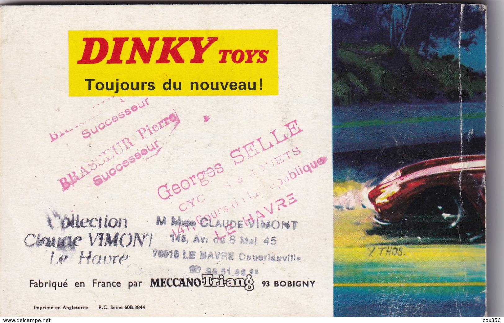 DINKY TOYS CATALOGUE DINKY 1967 - Modelbouw