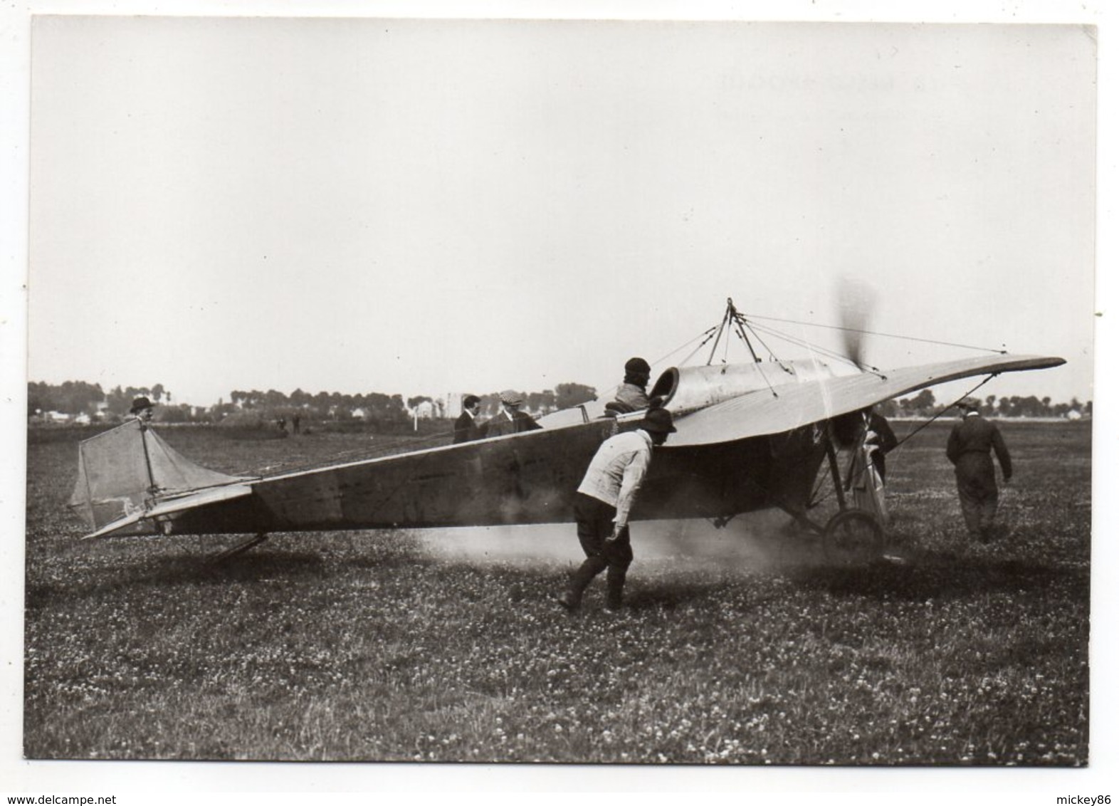 Série BELLE EPOQUE --Avion--Brindejonc Des Moulinais.......REPRO D'après Photo.......à Saisir - Other & Unclassified