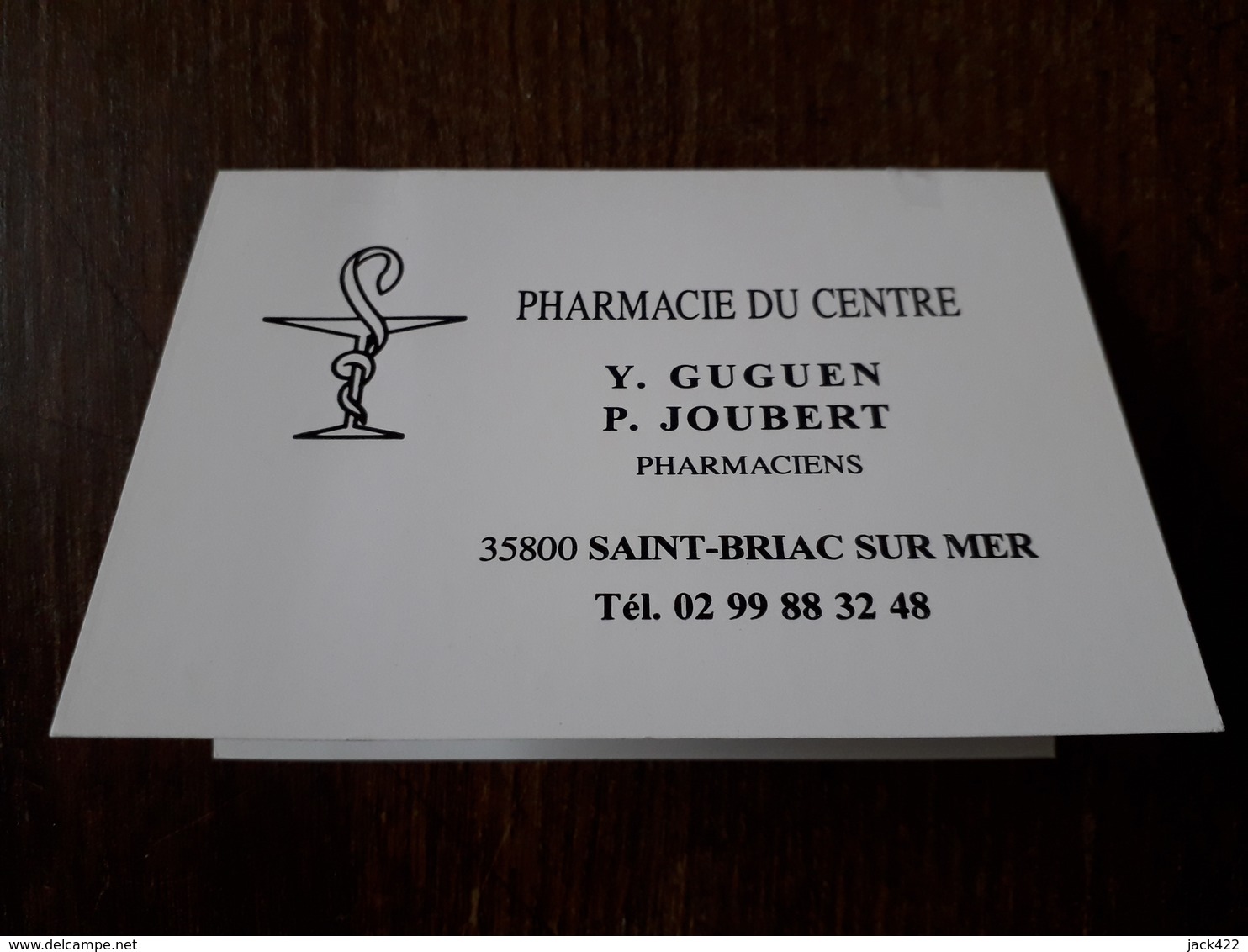 L20/179 Mini Calendrier Publicitaire. 2003. Oisons . Saint Briac Sur Mer . Pharmacie - Klein Formaat: 2001-...