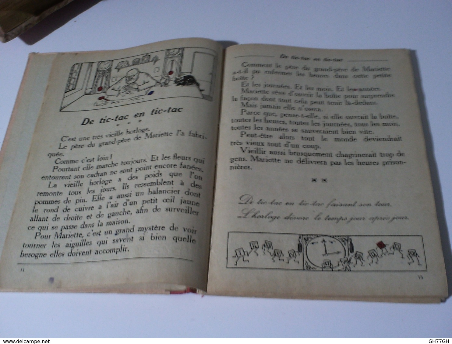 "La Ronde De La Maison" -Fanny Clar -livre De Lecture Courante - Collection Lectures Und Loisirs