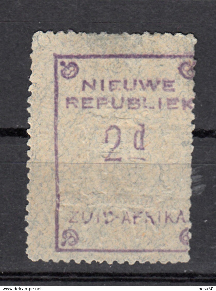 Zuid Afrika , Nieuwe Republiek, 1887 Mi Nr 58, Zonder Datum - Nuova Repubblica (1886-1887)