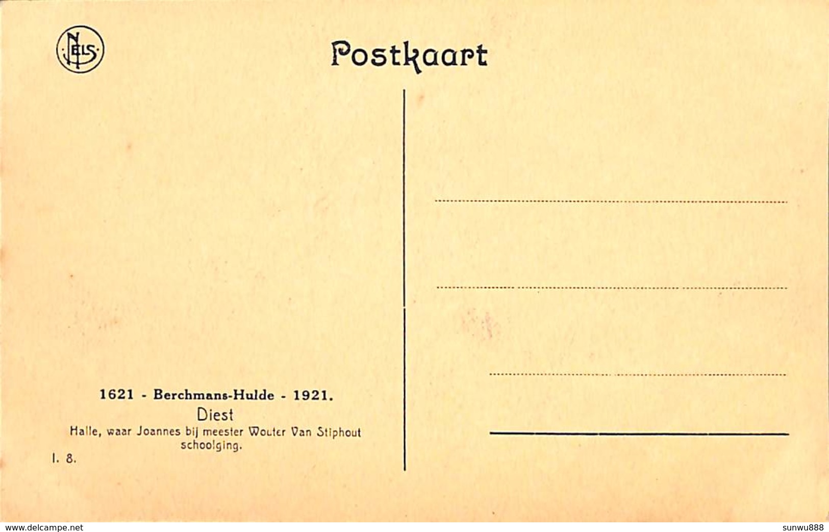 Diest - Berchmans Hulde 1921 - Diest