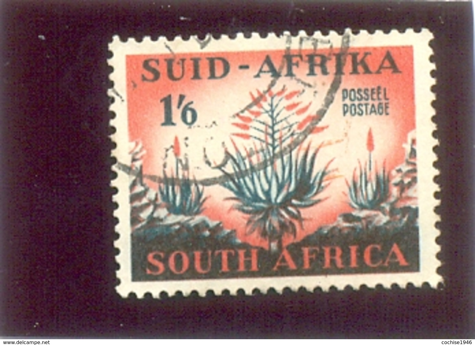 1953 AFRIQUE DU SUD  Y & T N° 198 ( O ) - Nouvelle République (1886-1887)