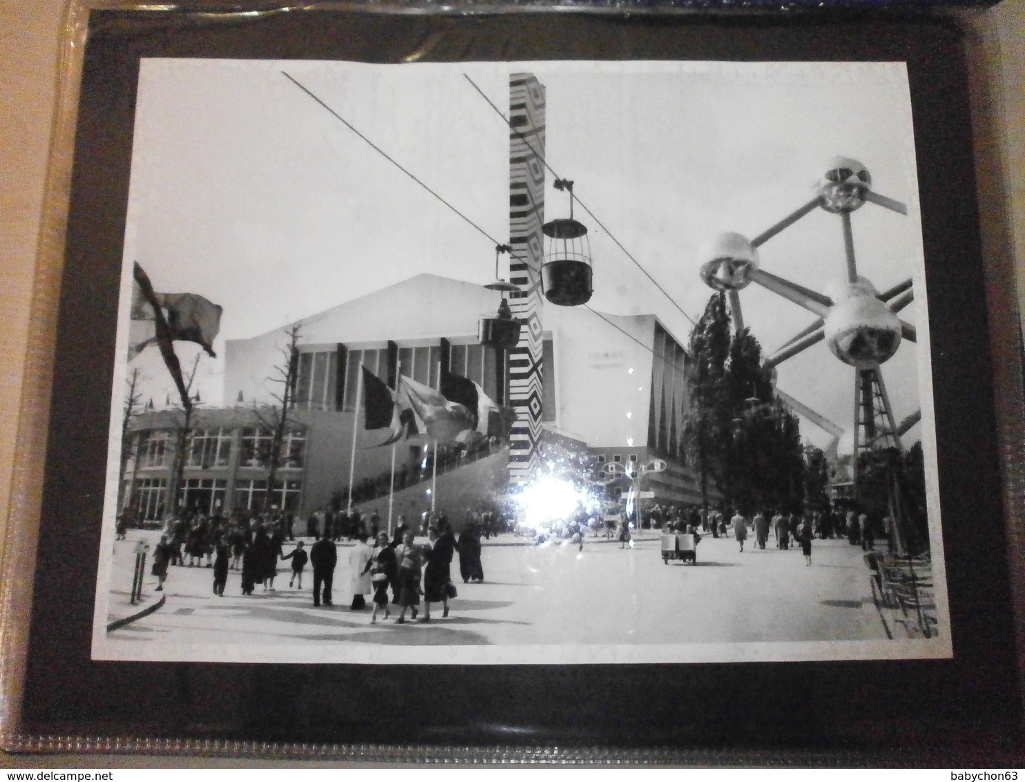 Album Photos EXPO UNIVERSELLE ET INTERNATIONALE DE BRUXELLES 1958 CONGO ET RUANDA-URUNDI - Personnes Identifiées