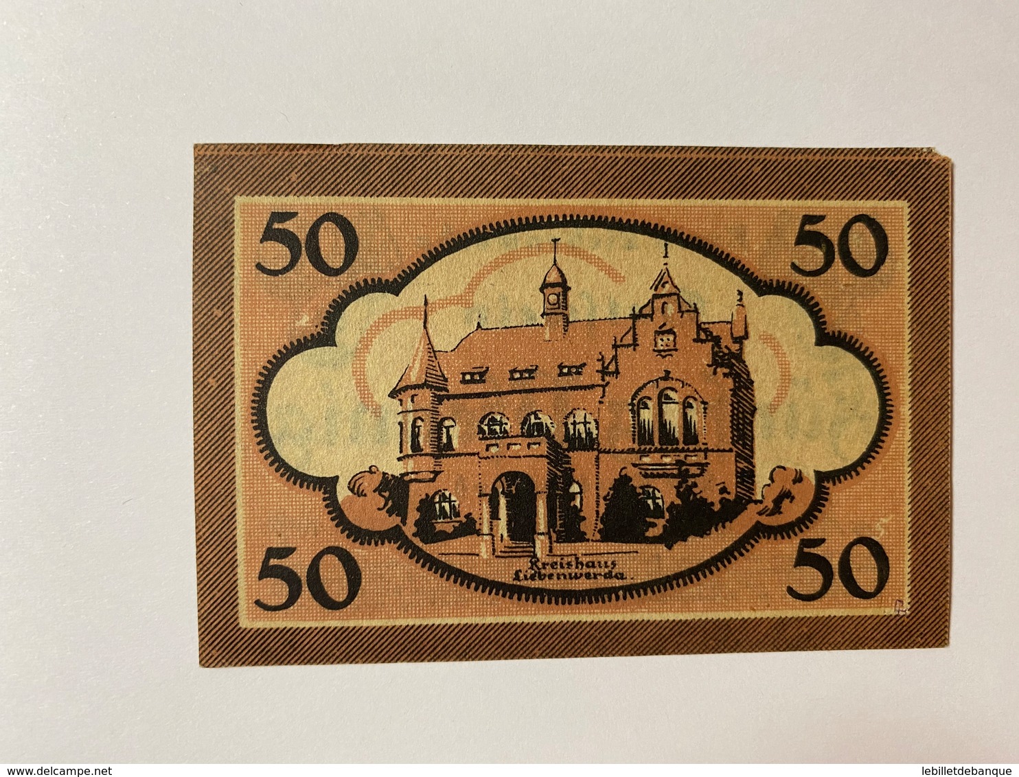 Allemagne Notgeld Liebenwerda 50 Pfennig - Collections