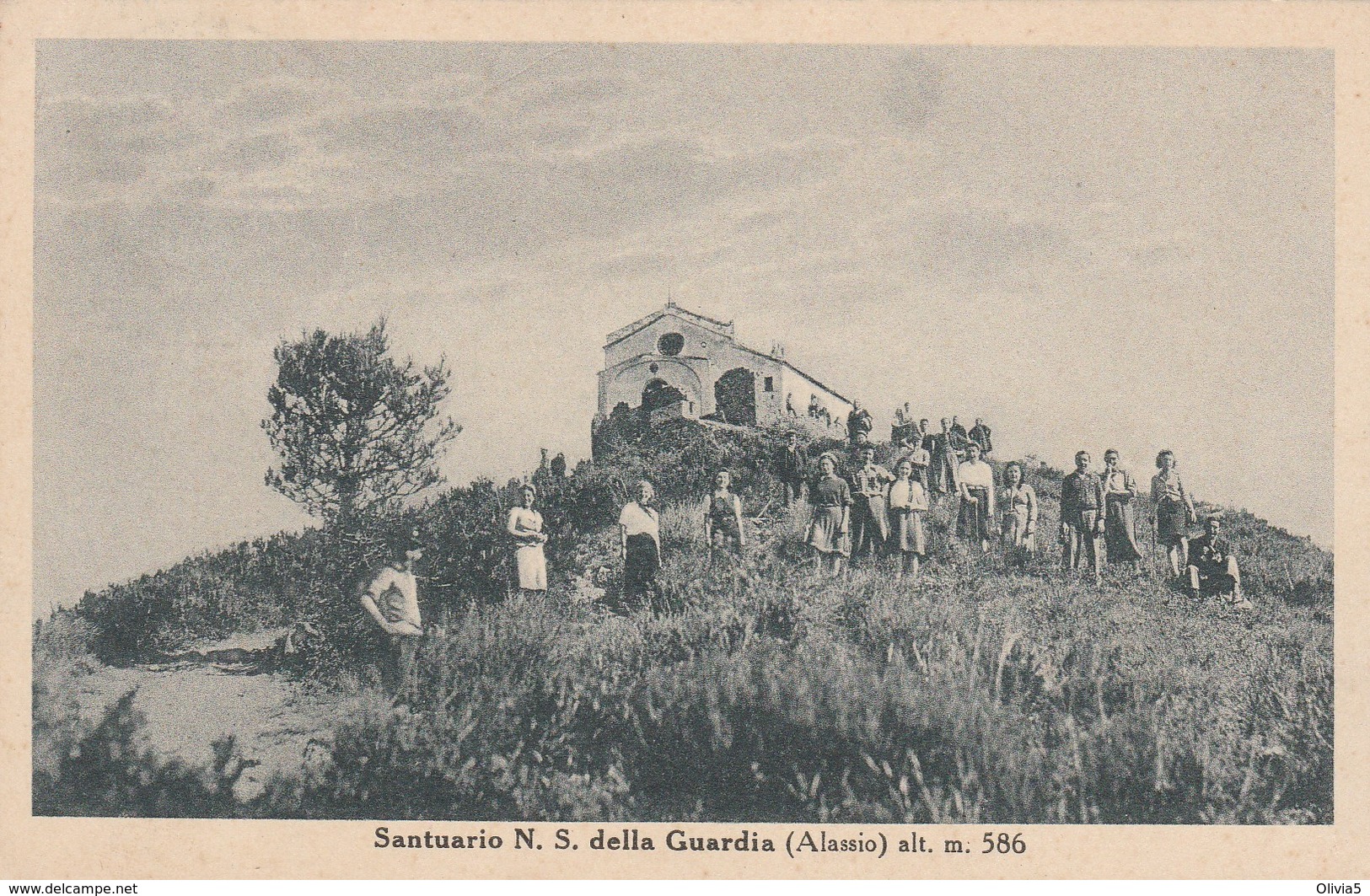 ALASSIO - SANTUARIO N.S.DELLA GUARDIA - Savona