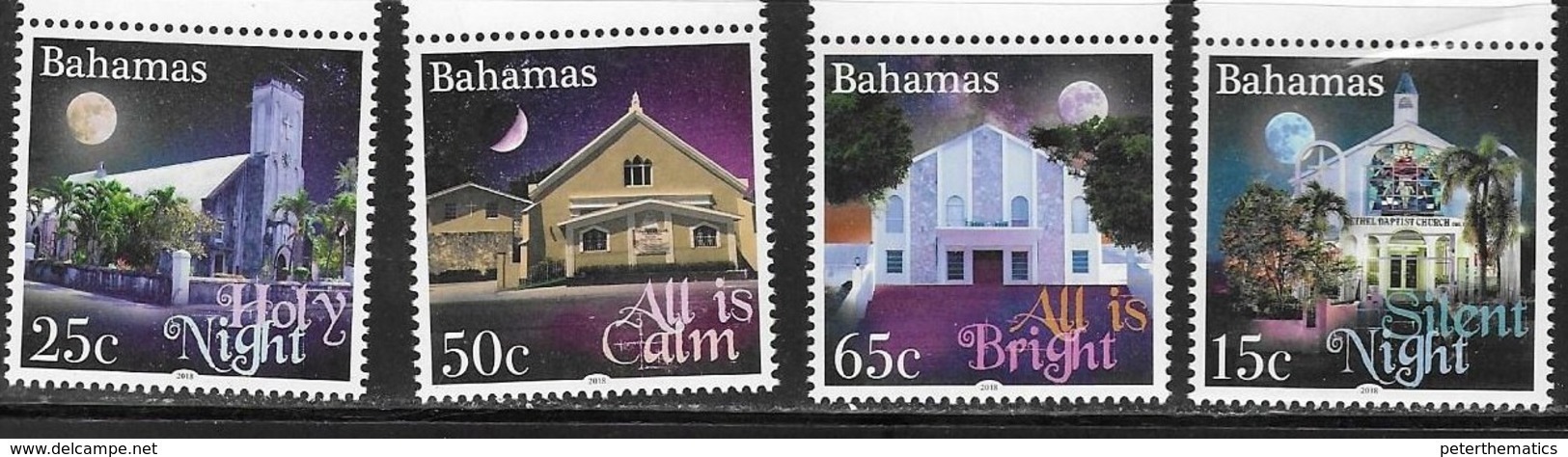 BAHAMAS, 2018, MNH, CHRISTMAS, 4v - Christmas