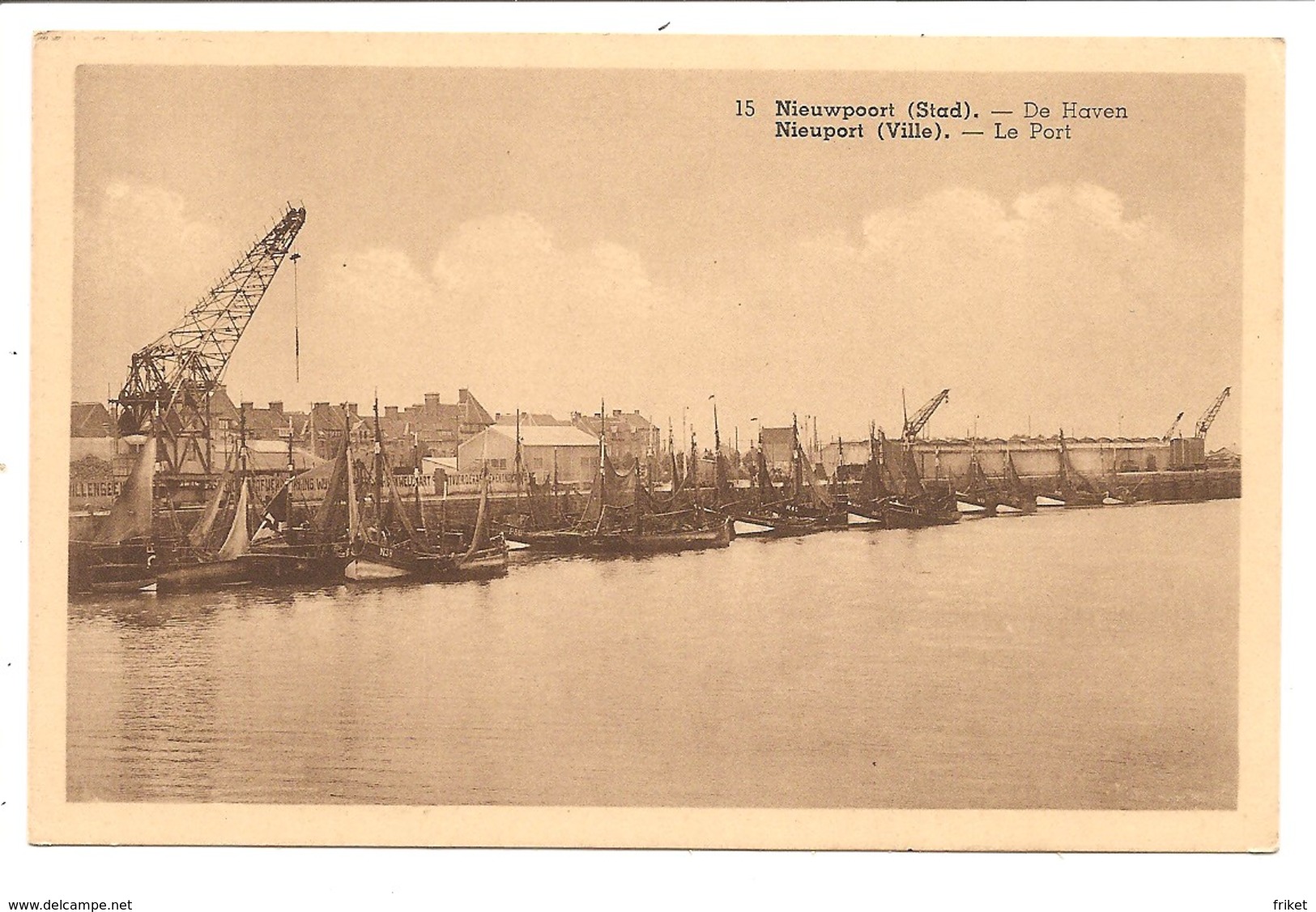 - 1341 -    NIEUPORT  Le Port - Nieuwpoort