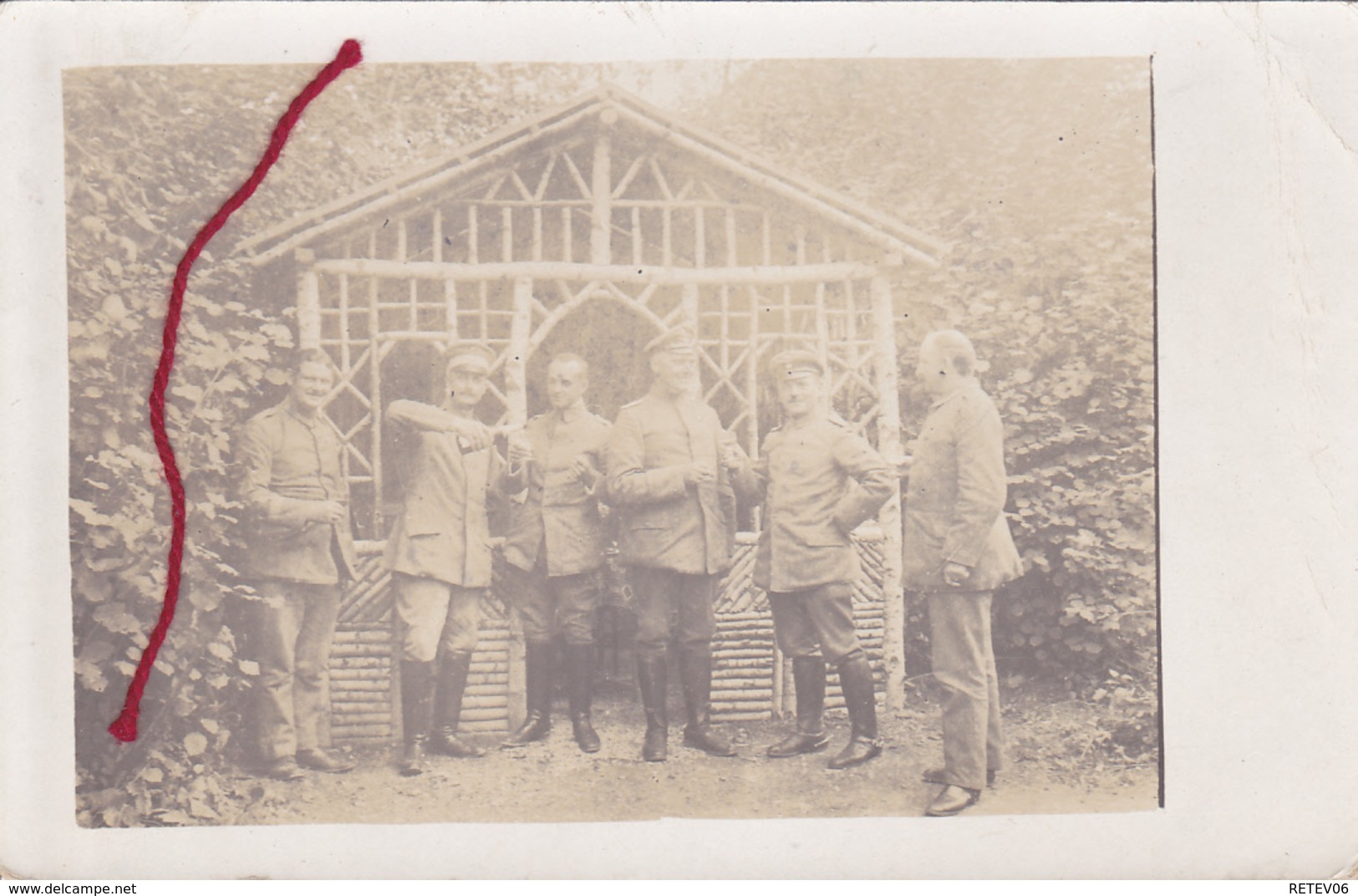 ( 02 ) -  Bei Liesse Carte  Photo Allemande 1° Guerre - Other & Unclassified