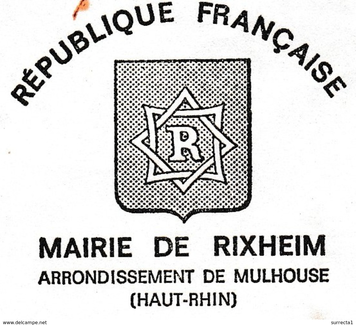 1978 / Mairie De Rixheim 68 / Demande Subventions Pour Fête De No^ël Pour Personnes âgées Et Indigents - 1950 - ...