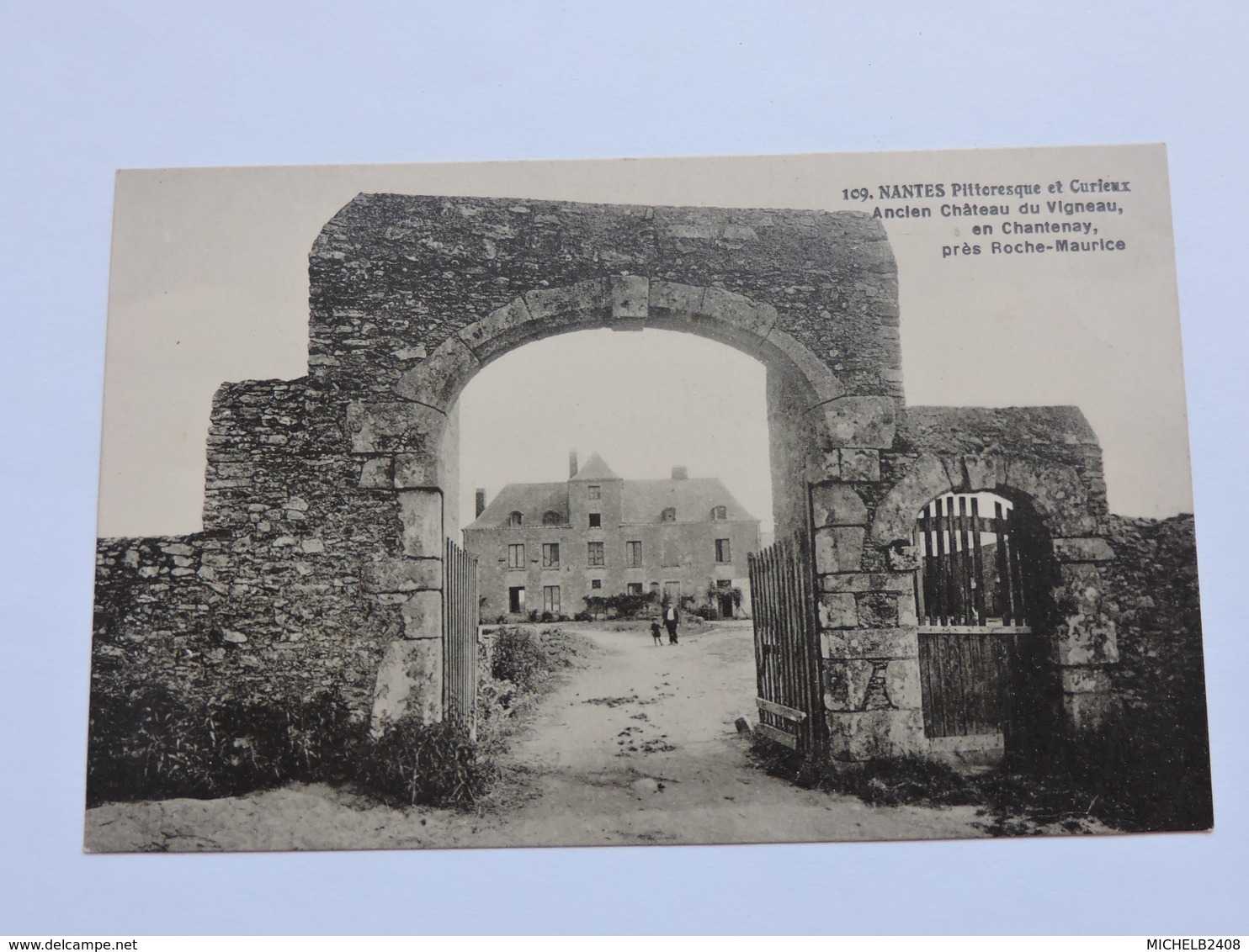 NANTES - Ancien Château Du Vigneau, En Chantenay, Près Roche-Maurice Ref 1224 - Nantes