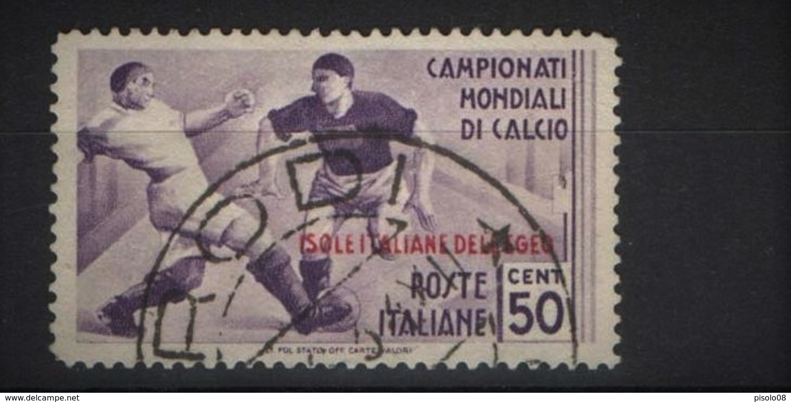 EGEO 1934 CALCIO 50 C. USATO - Aegean (Autonomous Adm.)