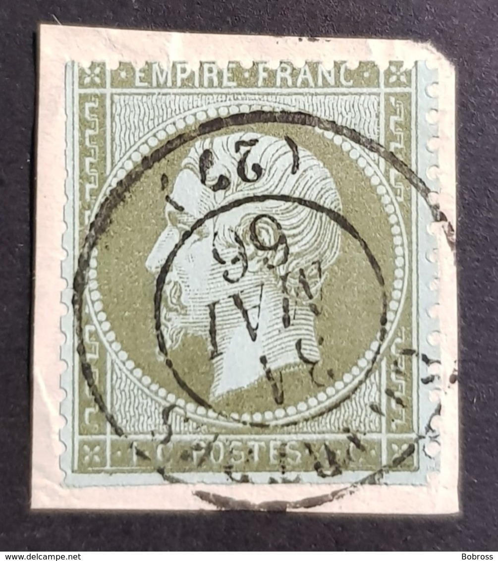 1862, Emperor Napoléon Lll, 1c, France, Empire Française - 1862 Napoléon III.