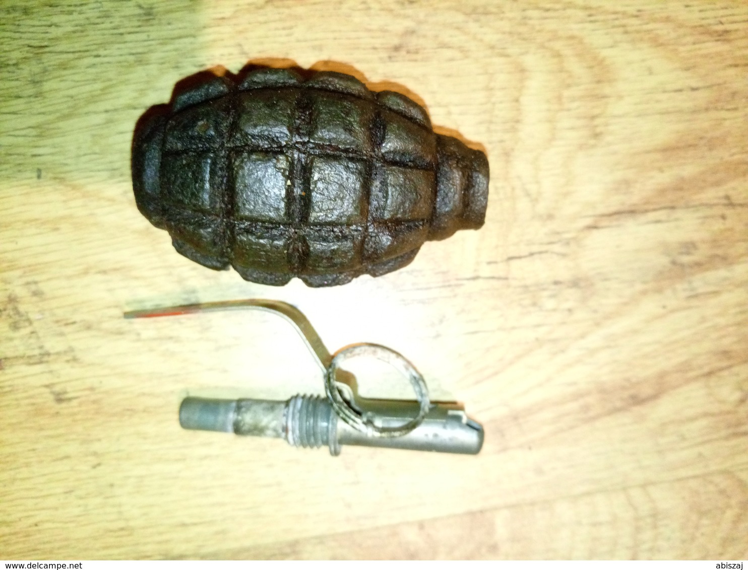 Original WWII F1 Russia GRENADE Neutralisé OBUS - Armi Da Collezione