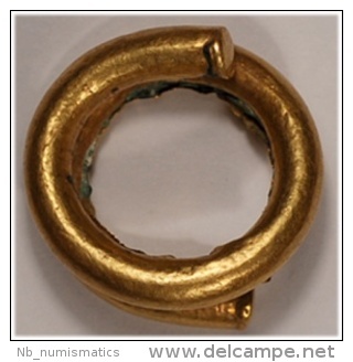 Pre-Colombian Taironal Gold Nose Ring - Archéologie