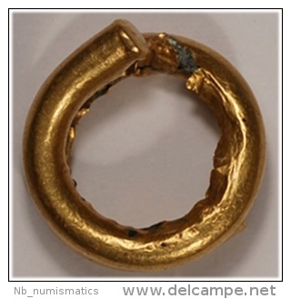 Pre-Colombian Taironal Gold Nose Ring - Archéologie