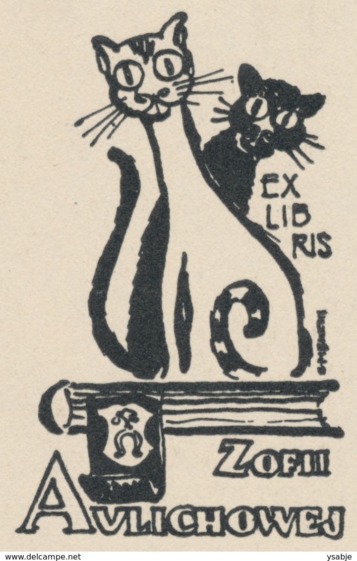 Ex Libris Zofii Aulichowej - Stanisław Mękicki - Ex Libris