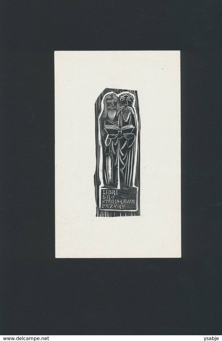 Ex Libris Stanisław Pazyra - Adam Młodzianowski (1917–1985) - Bookplates