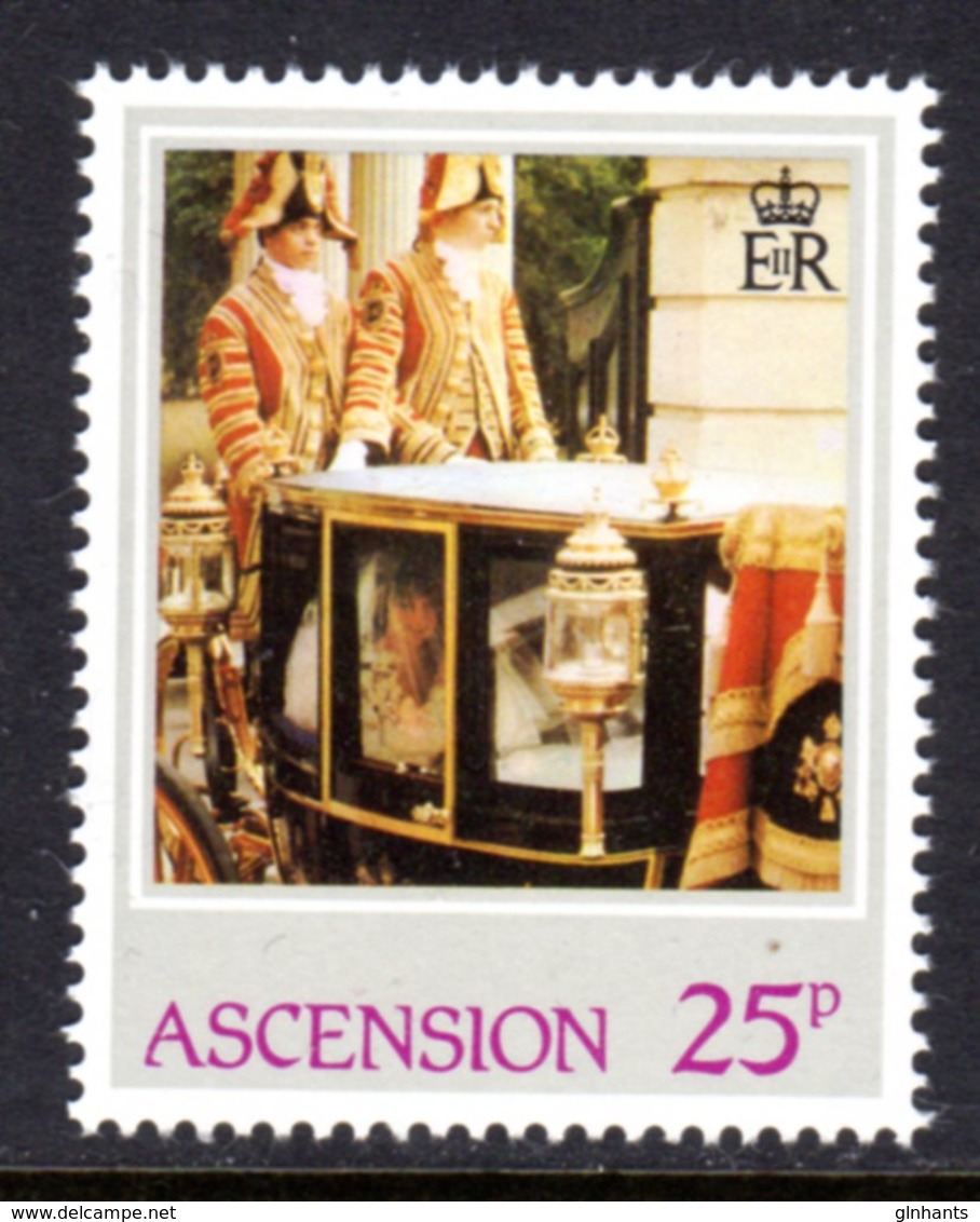 ASCENSION - 1982 PRINCESS DIANA 21st BIRTHDAY 25p STAMP FINE MNH ** SG 324 - Ascension