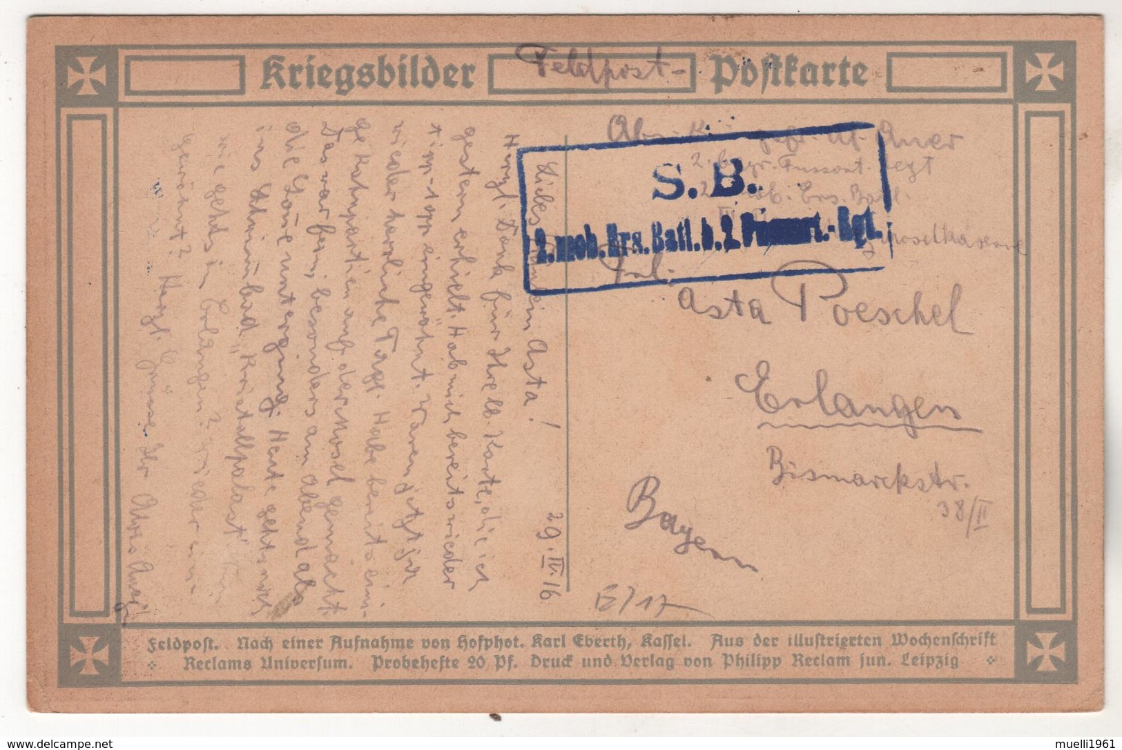 +3550, Feldpost, Feldpostkutsche - Guerra 1914-18