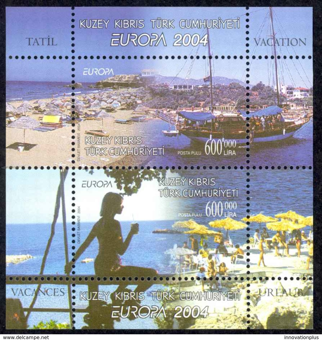 Turkey Northern Cyprus Sc# 578 MNH Souvenir Sheet 2004 Europa - Other & Unclassified