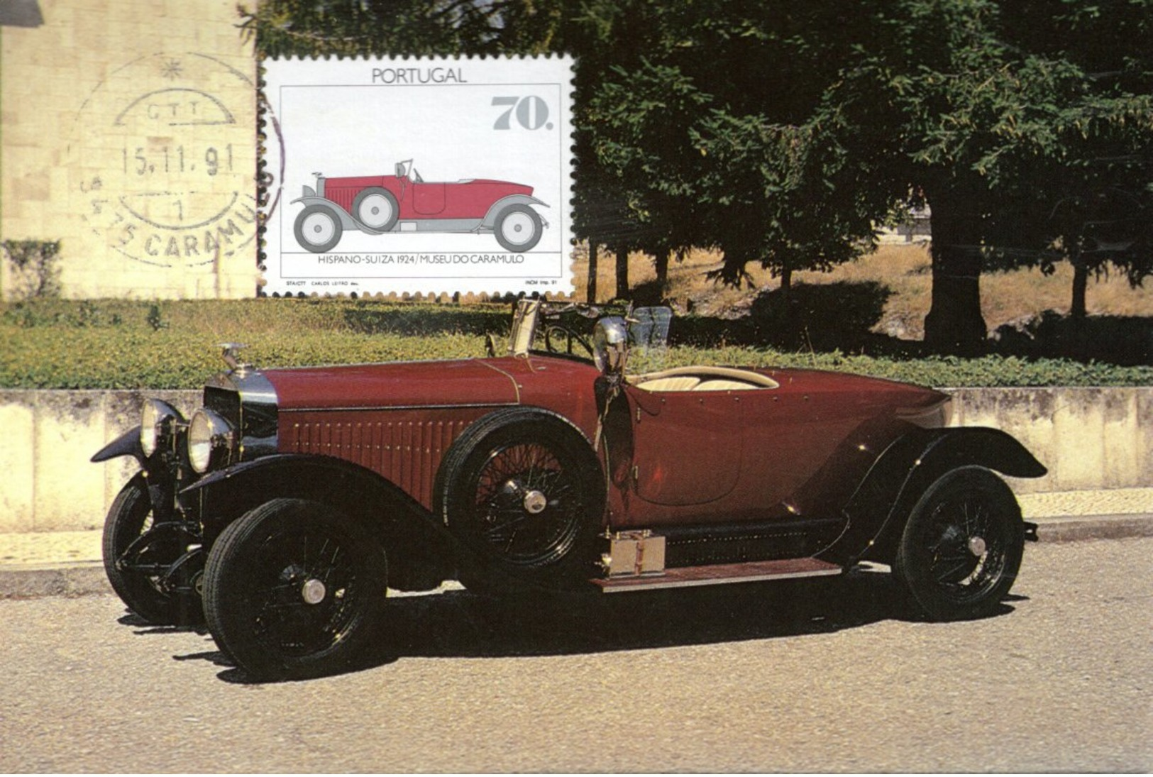 CM PORTUGAL 1991 - HISPANO SUIZA 1924 - - Cars