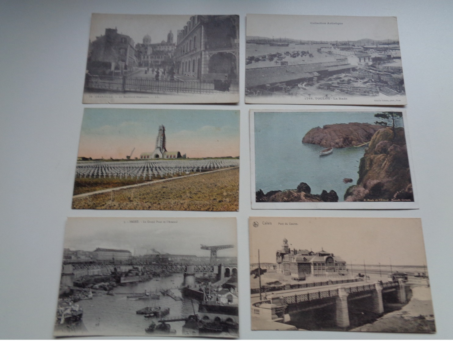 Beau lot de 60 cartes postales de France   Mooi lot van 60 postkaarten van Frankrijk  - 58 scans