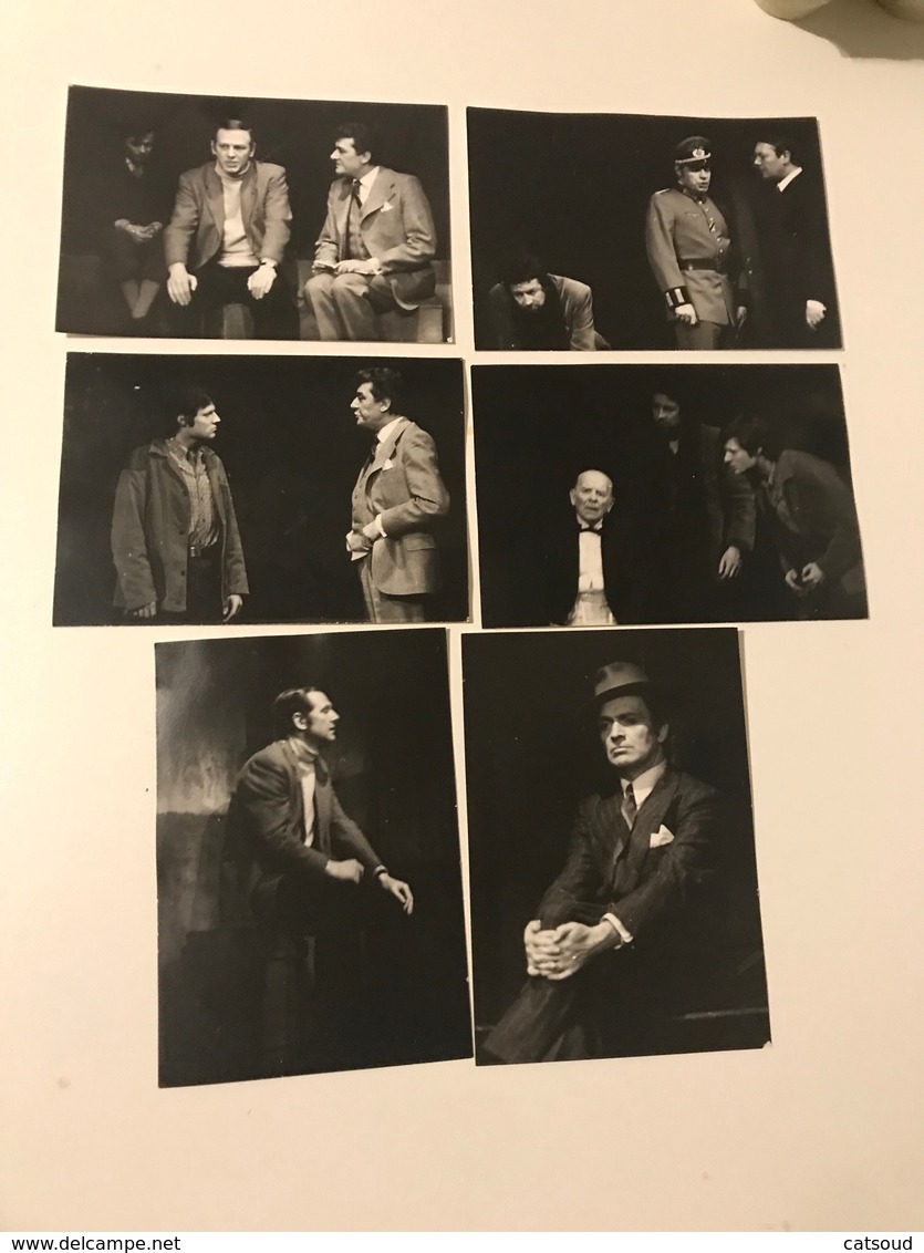 Lot De 12 Photographies Anciennes (1972-1973) Incident à Vichy D’Arthur Miller - Célébrités