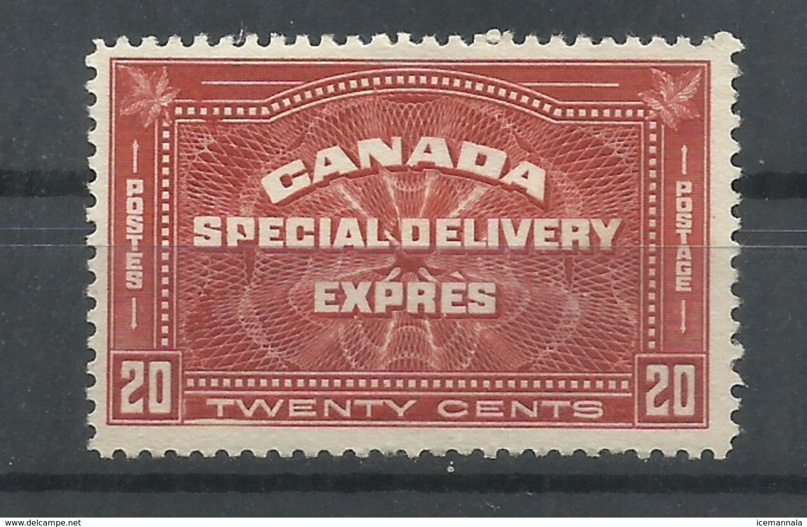 CANADA   YVERT  EXPRES   4   (*)  (SIN GOMA) - Exprès