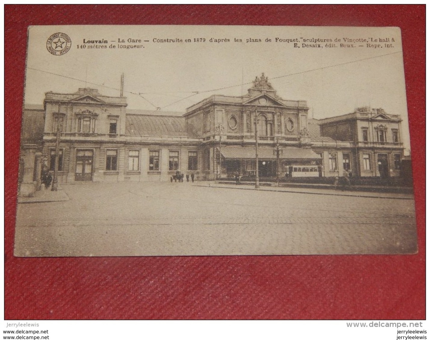 LEUVEN  -  LOUVAIN  -  Het  Station  -  La Gare  -  1929  - - Leuven