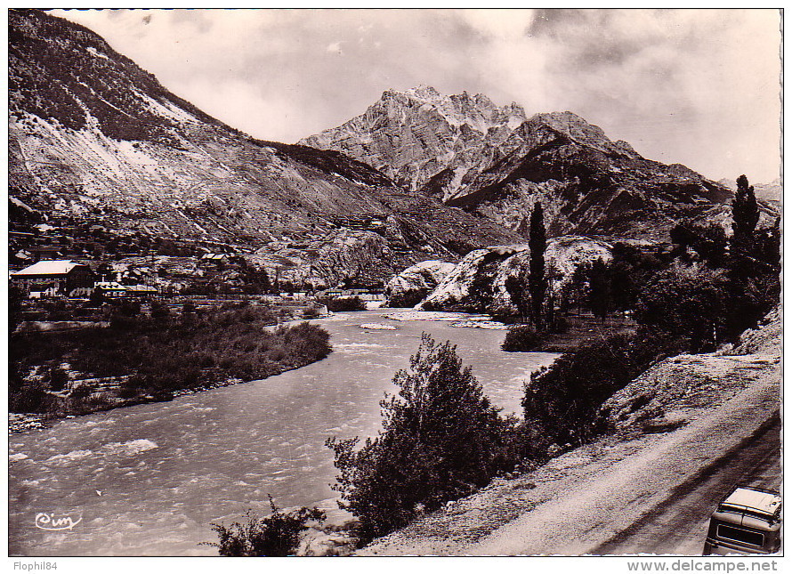 LES HAUTES ALPES - L'ARGENTIERE LA BESSEE - LA DURANCE - NEUVE. - L'Argentiere La Besse