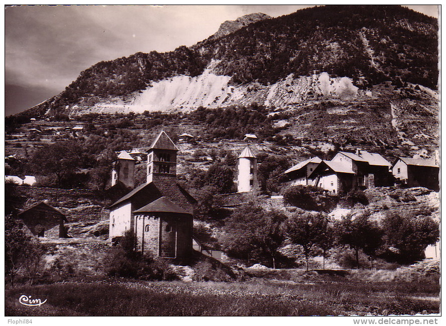 LES HAUTES ALPES - L'ARGENTIERE LA BESSEE - LE CHATEAU ET LA CHAPELLE ST JEAN - NEUVE. - L'Argentiere La Besse