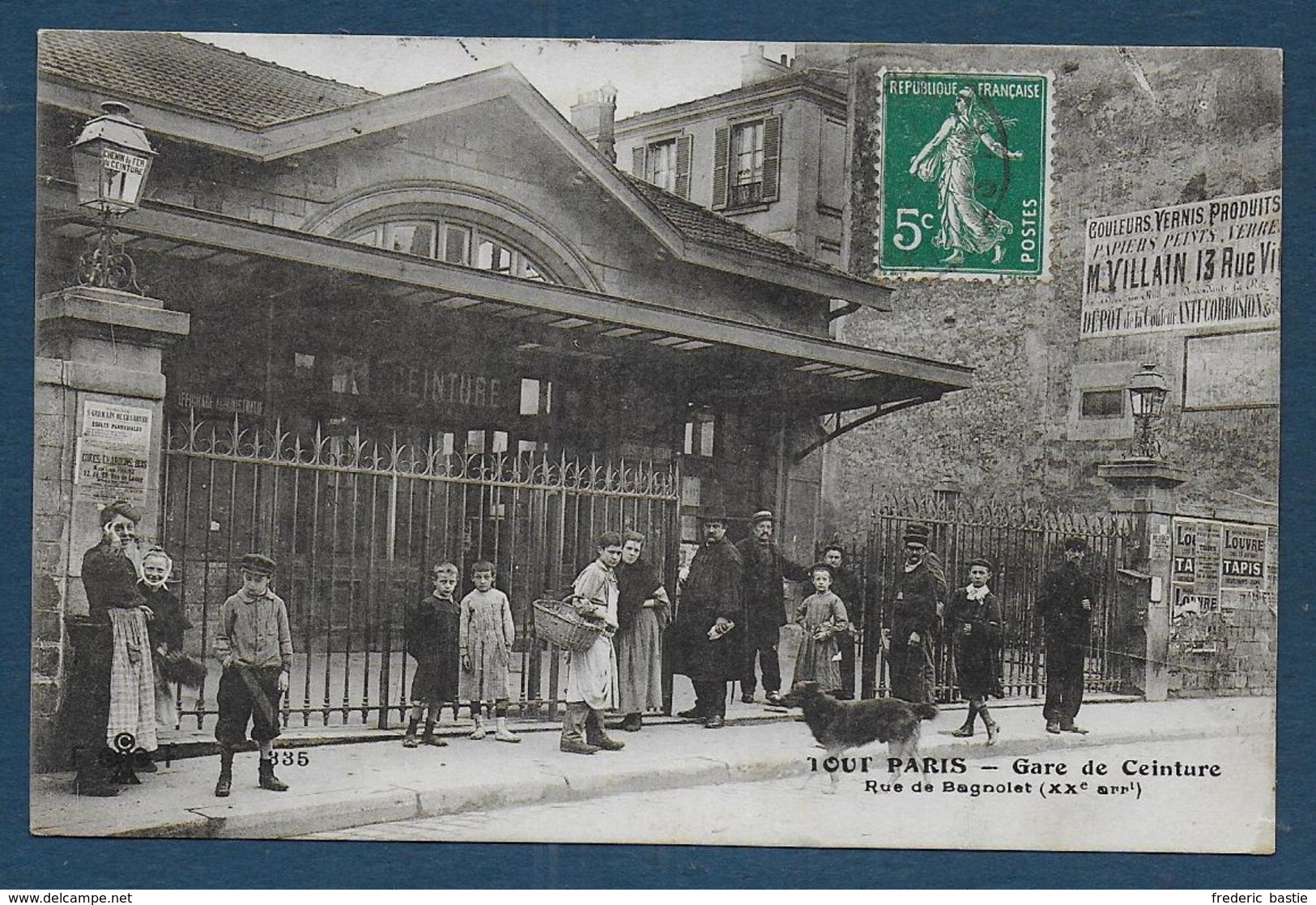 TOUT PARIS XXe -  Gare De Ceinture - Rue De Bagnolet - Distretto: 20