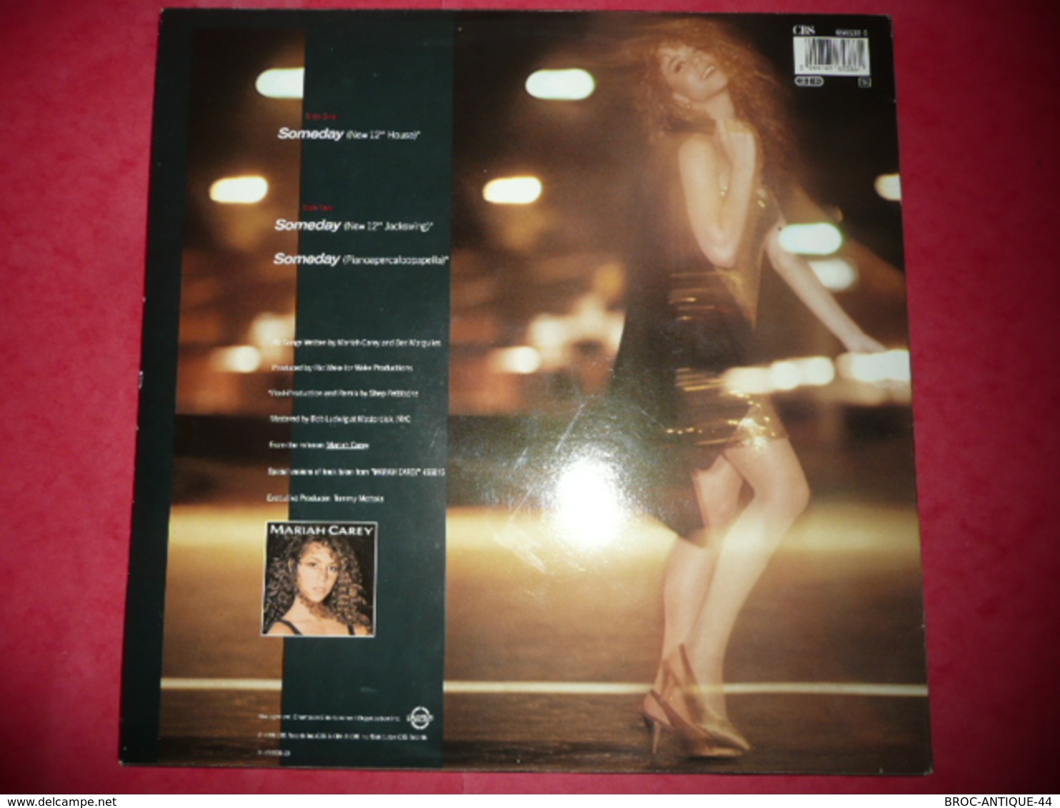 LP33 N°1121 - MARIAH CAREY - SOMEDAY - COMPILATION 3 TITRES ELECTRO FUNK SOUL HIP HOP R&B HOUSE NEW JACK - 45 Rpm - Maxi-Single