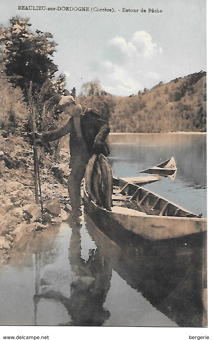 12/25      19   Beaulieu Sur Dordogne      Retour De Peche - Autres & Non Classés