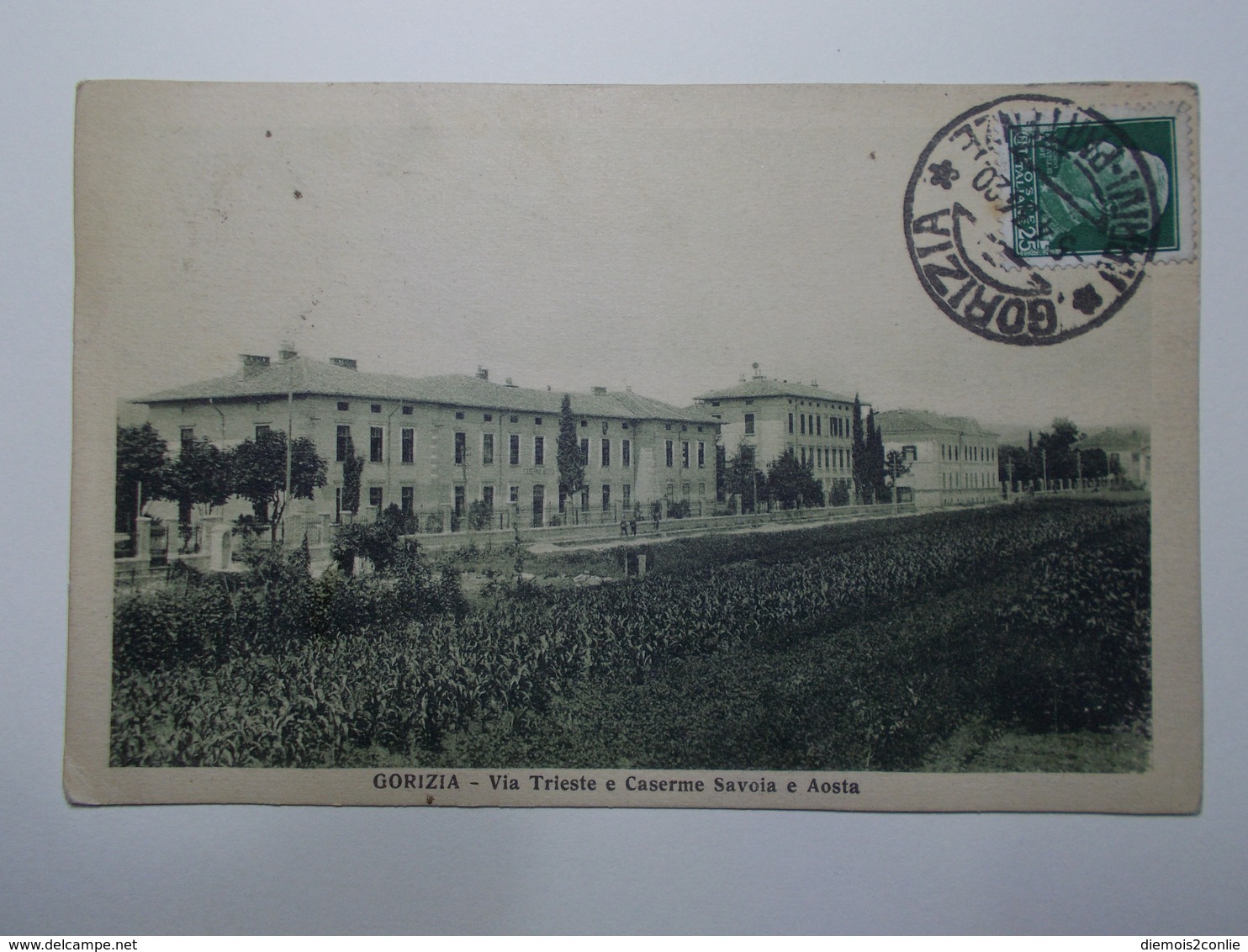 Carte Postale - ITALIE - Gorizia - Via Trieste E Caserme Savoia E Aosta (3893) - Gorizia