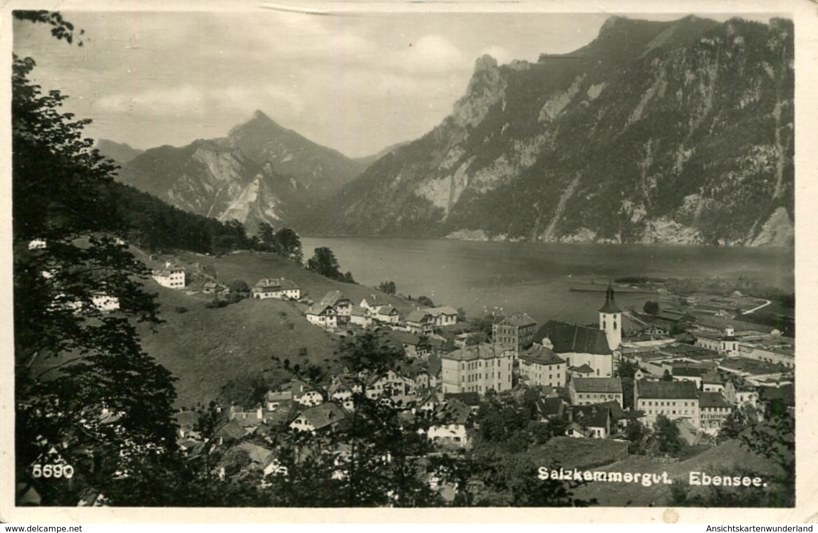 Ebensee Gesamtansicht  (007997) - Ebensee