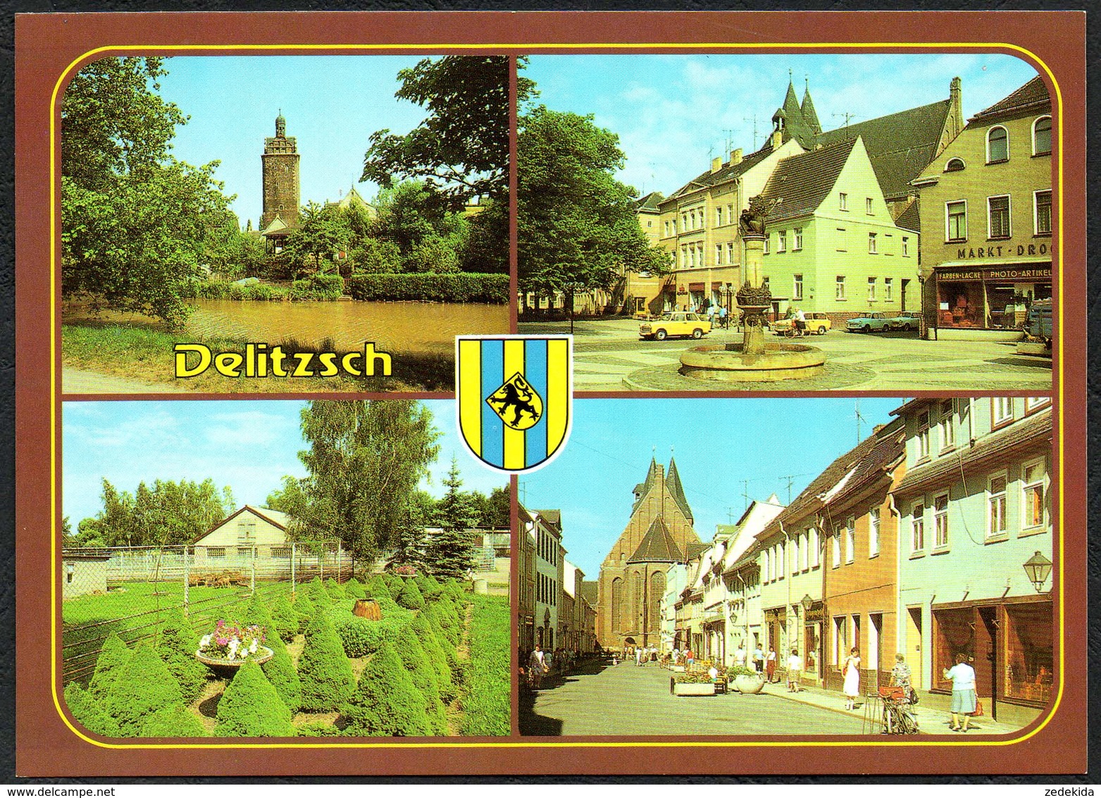 D2717 - TOP Delitzsch - Bild Und Heimat Reichenbach - Qualitätskarte - Delitzsch