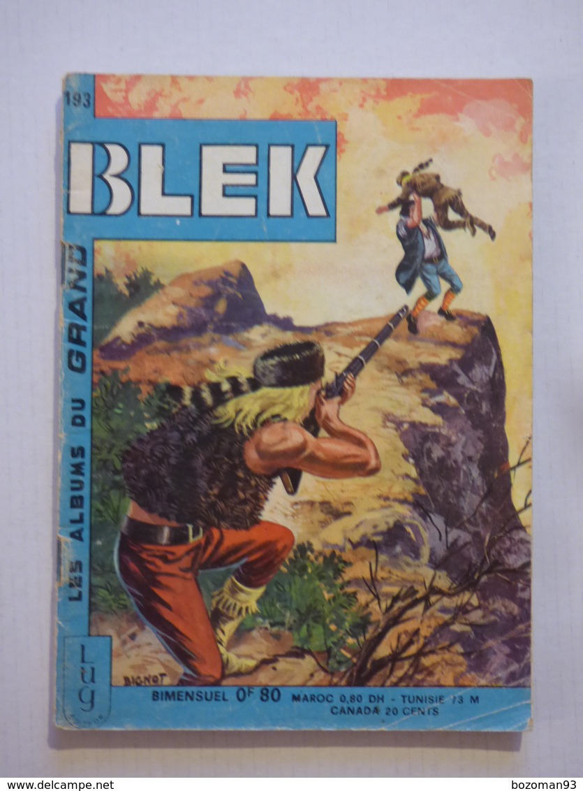 BLEK  N° 193  TBE - Blek