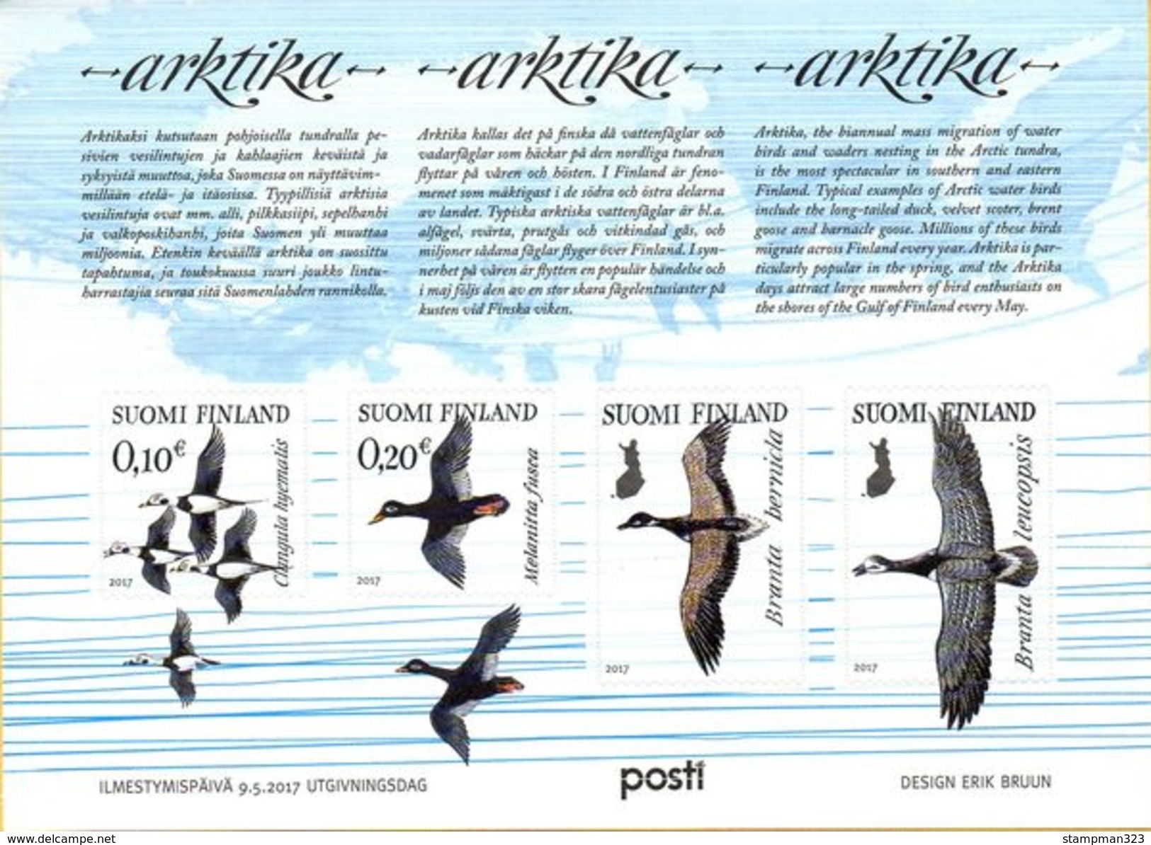 2017 Arktika (M/S) - Unused Stamps