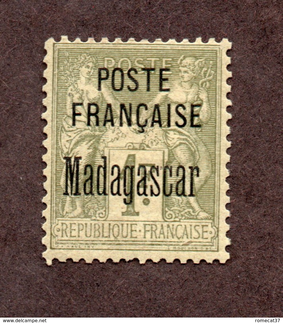 Madagascar N°21 N* TB  Cote 185 Euros !!! - Ungebraucht