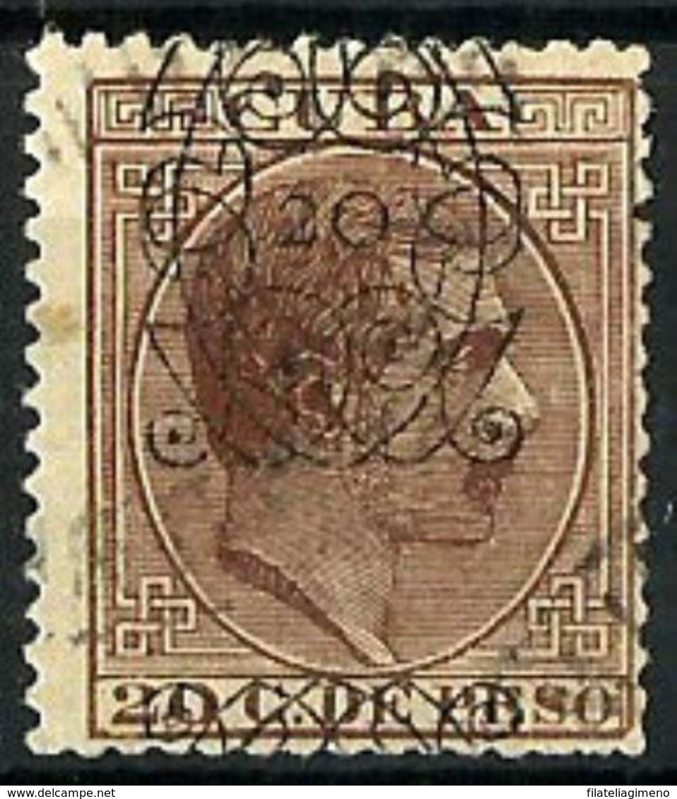 Cuba Española Nº 82 Usado. Cat.85€ - Cuba (1874-1898)