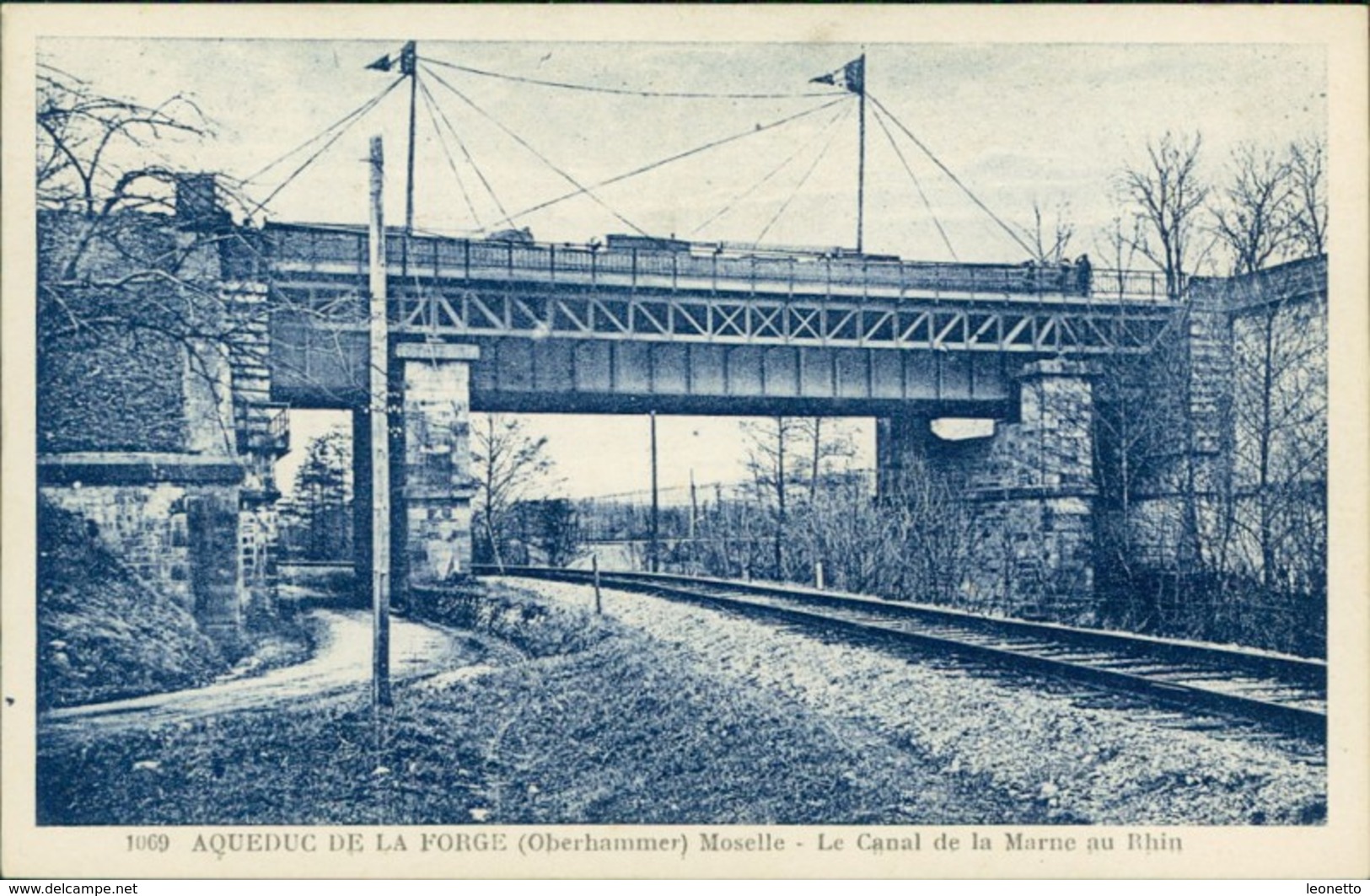 AK Aqueduc De La Forge (Oberhammer) Moselle - Le Canal De La Marne Au Rhin (32249) - Altri & Non Classificati