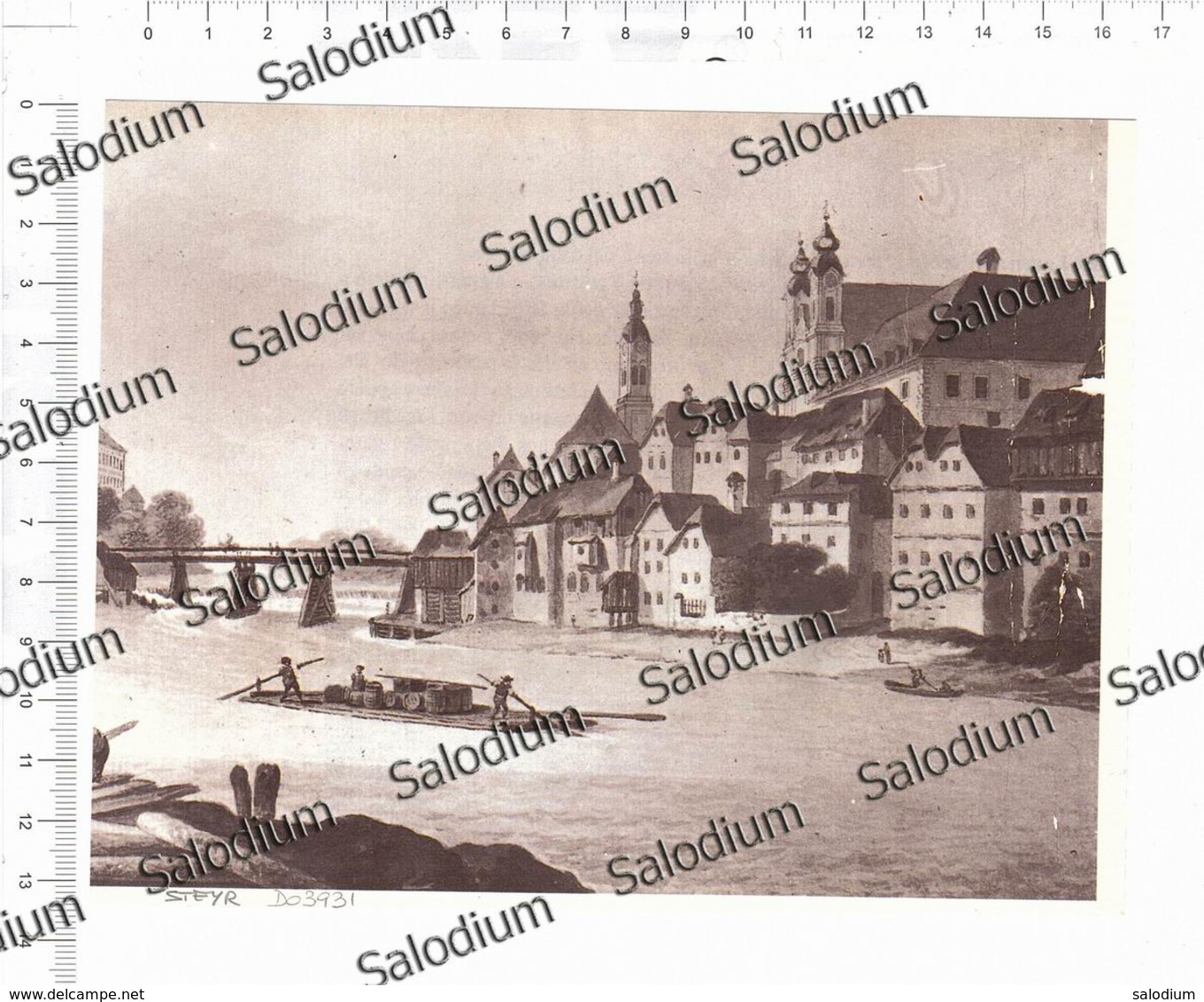 STEYR NAVE SHIP BOAT  - Immagine Ritagliata Da Pubblicazione CROPPED IMAGE - Andere & Zonder Classificatie