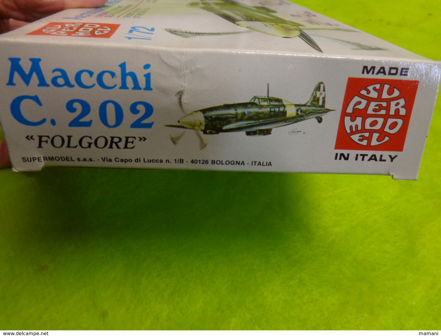 Maquette Avion Militaire-en Plastique----1/72 Eupermodel Macchi C 202 Folgore - Aerei