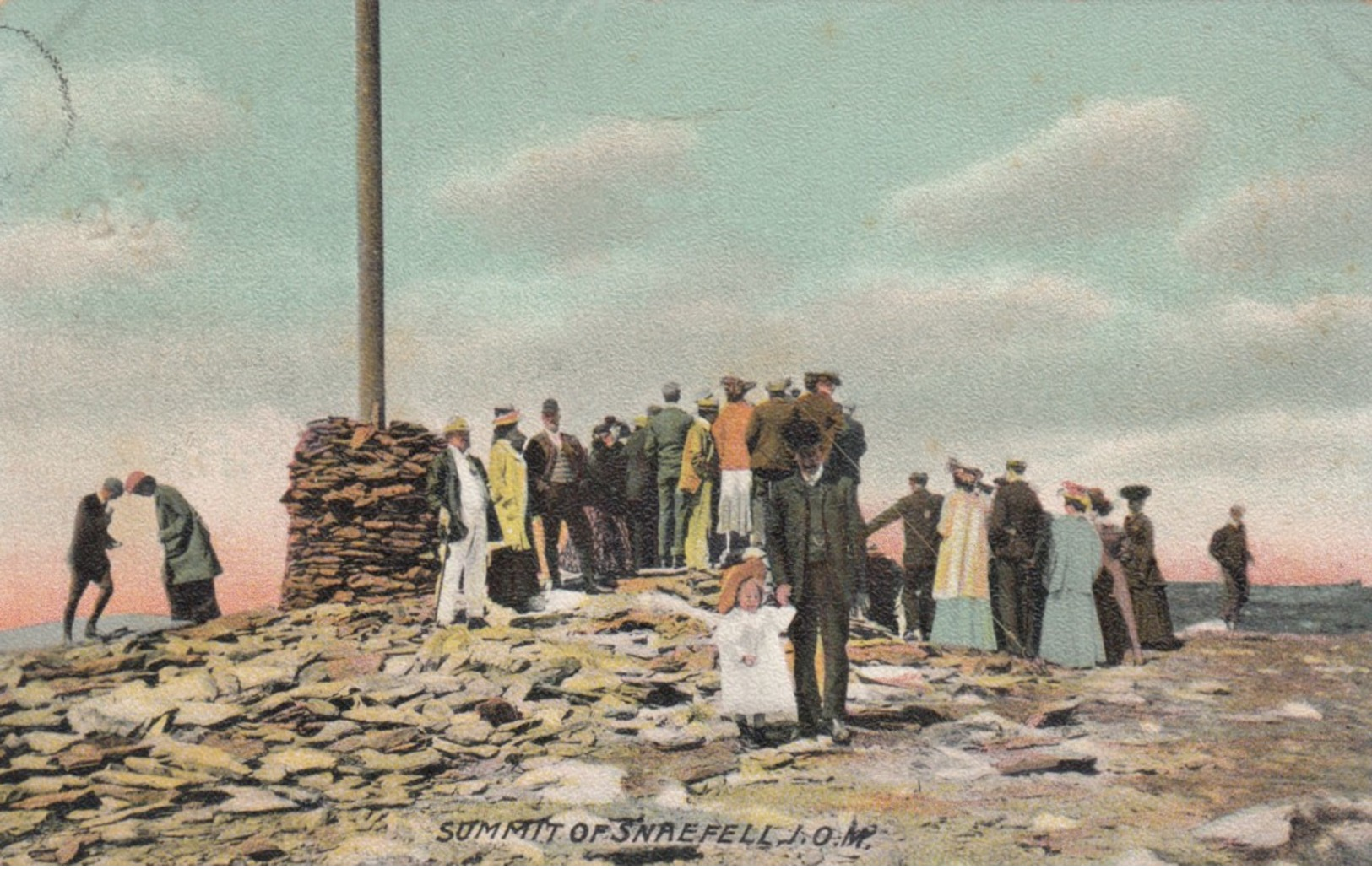 Summit Of Snaefell , I.O.M. , UK , 1910 - Isla De Man