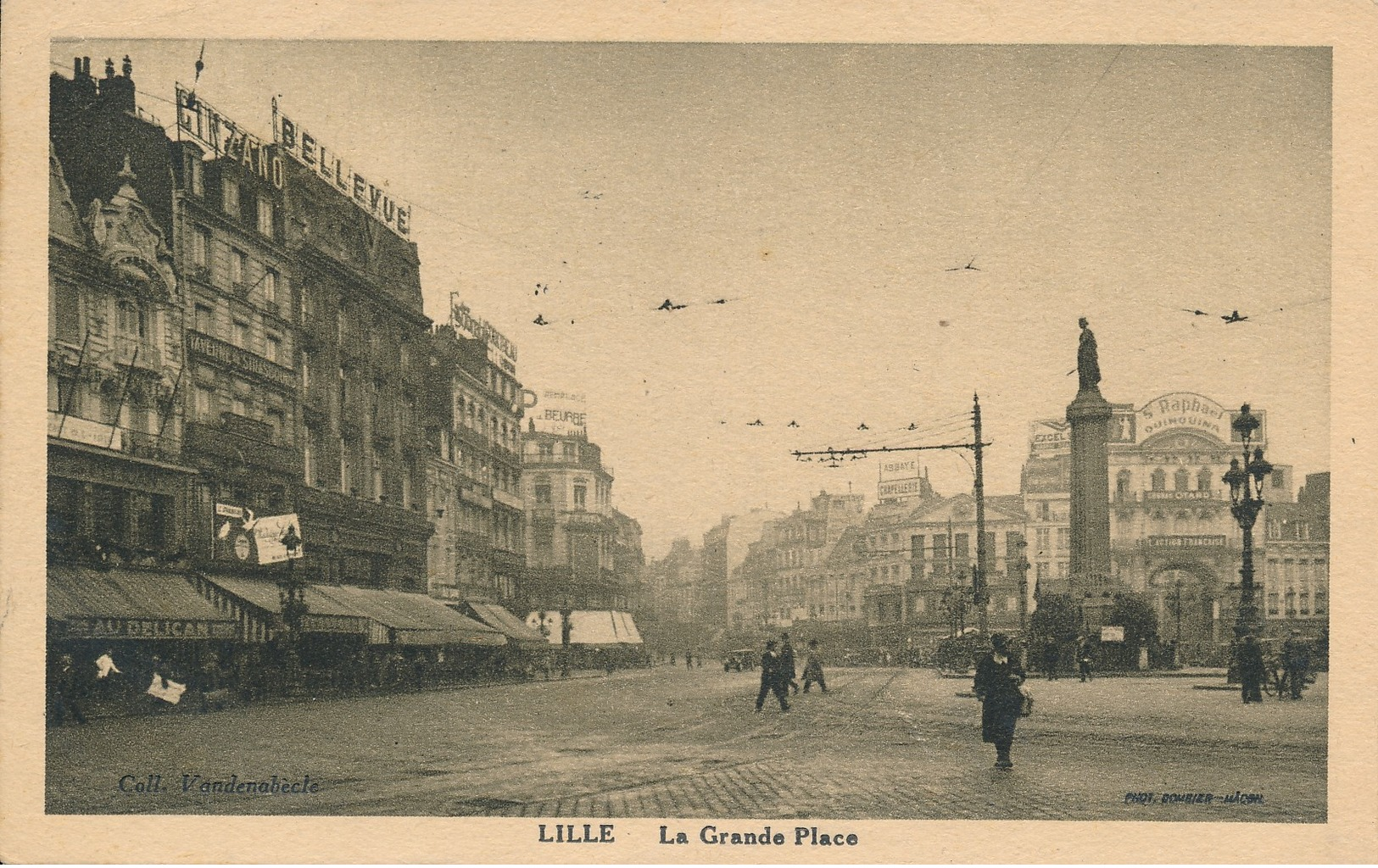 Lille Vandenabècle La Grande Place Rare 1934 TBE - Lille