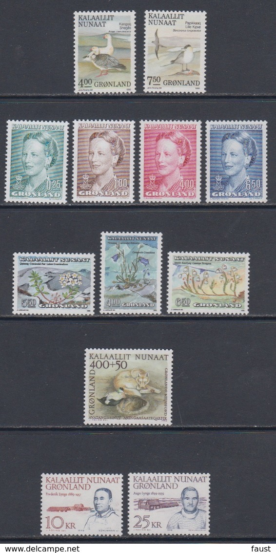 1990 **/(Sans Charn,MNH, Postfris)    Yv. 187/98    Mi. 199/210 (12v.) - Années Complètes