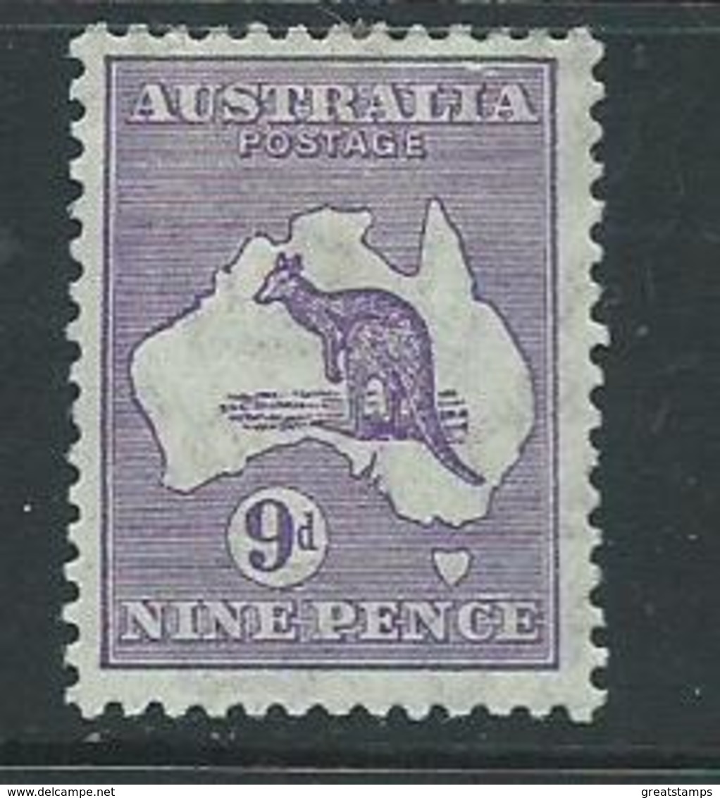 Australia Sg133 Kangaroo Watermark Multiple Crown C Of A   Hm - Mint Stamps