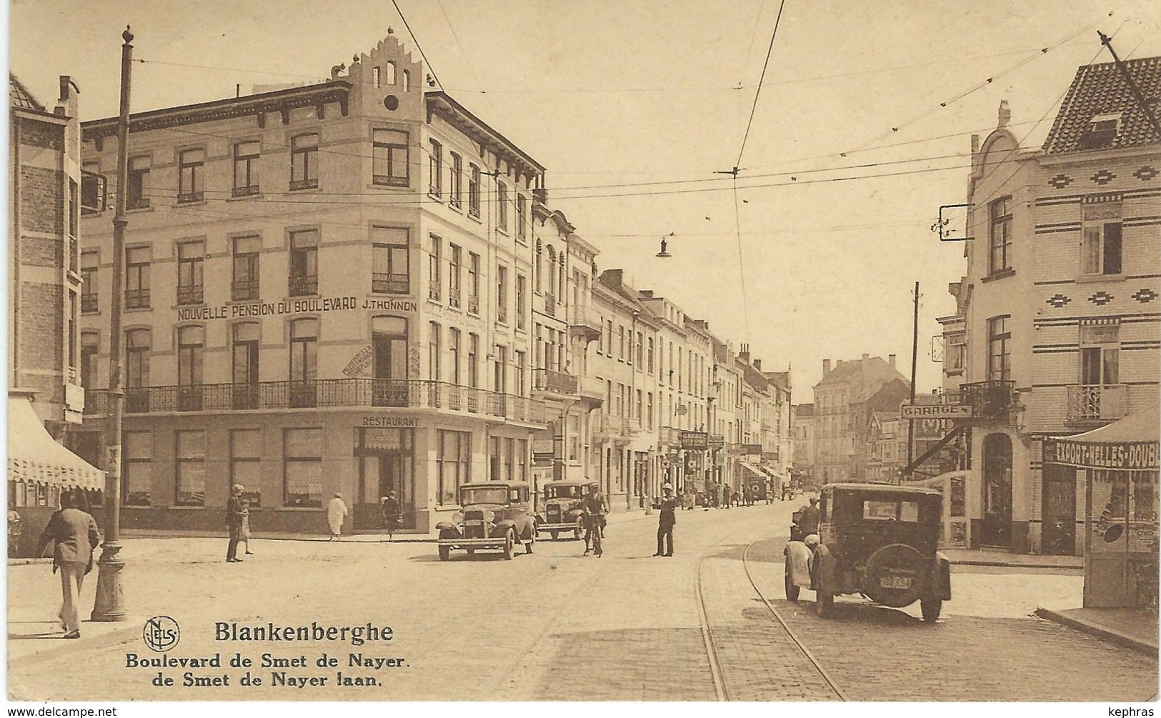 BLANKENBERGHE : Boulevard Smet De Nayer Laan - RARE CPA - Blankenberge